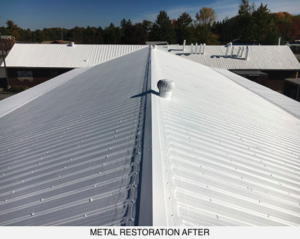 metal roof coating after