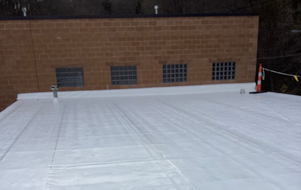 commercial roof coating by Keystone Commercial Roofing