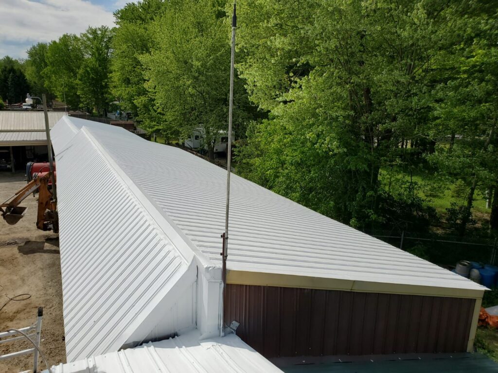 metal roof coating, acrylic roof