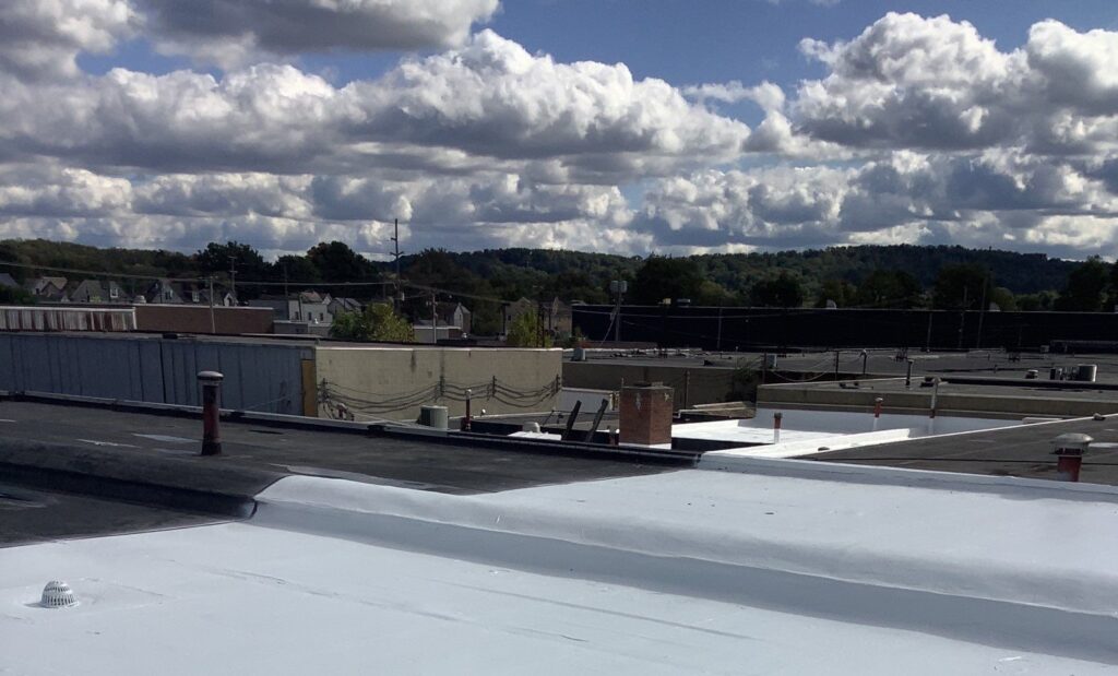 industrial roof in Pennsylvania inspected by Keystone