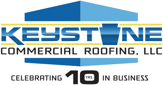 10 Year Anniversary Keystone Commercial Roofing logo