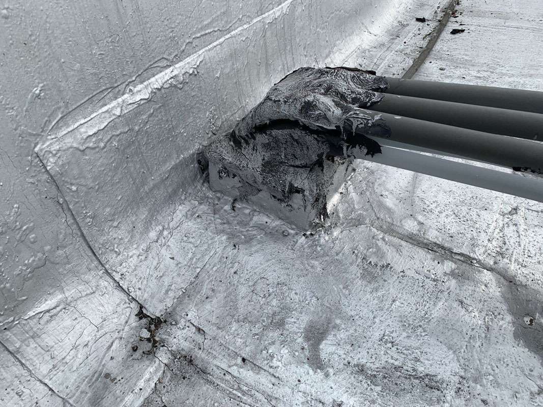 pipe-seal-failing